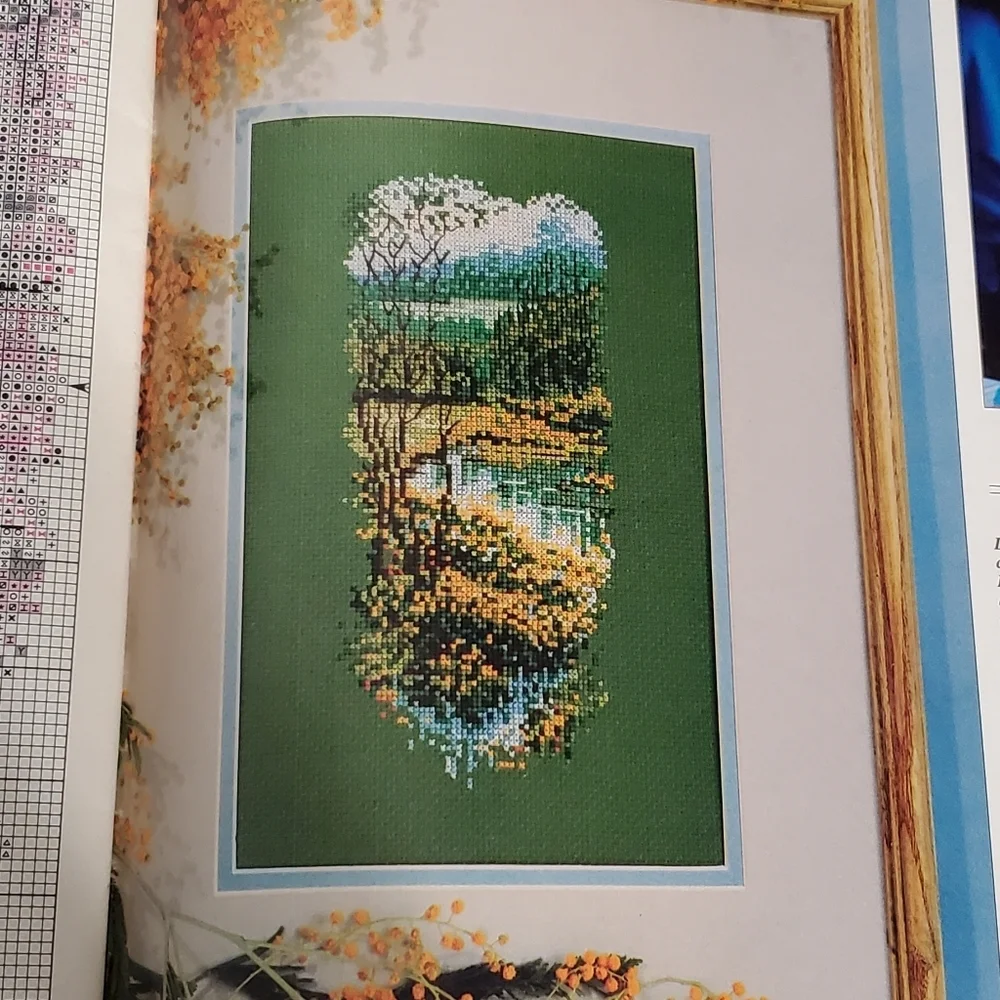 Multiple Patterns Cross Stitch Country Crafts Magazine May June 89